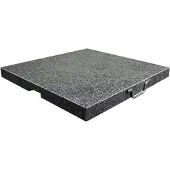 AVH-Collectie AVH Parasolvoet 75 kg met 2 wielen en handgreep graniet