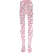 Ewers Kindermaillot Oudroze met Witte Bloemen - Biologisch Katoen (GOTS) - 134/146