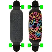 Santa Cruz Obscure Hand 9.50 X 37.52 Drop Down Cruiser Skateboard