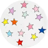 Blond Amsterdam Bord - Star - Ø 18 cm