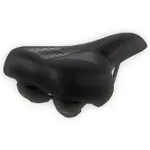 Selle Monte Grappa Zadel, , , model Ziva plus, kleur zwart, met elastomeren zadelpen