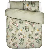 Essenza Dekbedovertrek Zina Pistache Satijn-200 x 200 / 220 cm | 2-Persoons