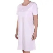 Féraud Dames dames nachthemd - 90 cm lang korte mouwen