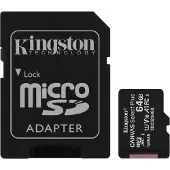 Kingston Technology Canvas Select Plus flashgeheugen 64 GB MicroSDXC Klasse 10 UHS-I - Inclusief Adapter