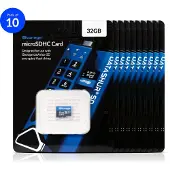 ISTORAGE MicroSD Card 32GB - 10 Pack - alleen te gebruiken met de datAshur SD flashdrive (module) - IS-FL-DSD-256