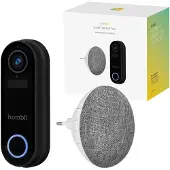 Hombli Smart Doorbell Pack Black