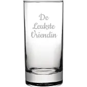 Fusion Gegraveerde longdrinkglas 28,5cl De Leukste Vriendin