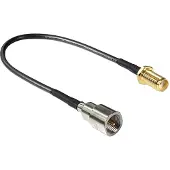 DeLOCK FME (m) - SMA (v) adapter - RG-174 / 50 Ohm - 0,20 meter