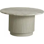 Nordal A/S ERIE ronde salontafel - ivoorkleurig marmeren tafelblad