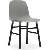 Normann Copenhagen Stoel Form Black Oak Grey