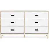 Normann Copenhagen Kabino dressoir met 6 lades wit