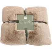J-Line Plaid cutie polyester light camel