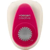 Vaessen creative Pons - Figuurpons - Tandwiel - Ø 5,8 cm