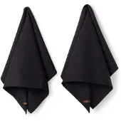 Humdakin ecologische theedoek 45x70 cm 2-pack Coal