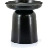 By-Boo Bijzettafel Bodie Black 45 x 45 cm