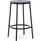 Normann Copenhagen Circa barkruk 65 cm Zwart eikenhout