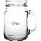Fusion Gegraveerde Drinkglas 45cl Oma