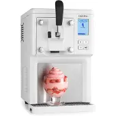 Klarstein Sweet Sundae ijsmachine compressor 1,5 liter rvs wit