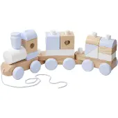Melissa & Doug MELISSA houten trein Jumbo naturel 18771