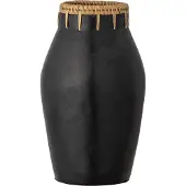 Bloomingville Dixon Deco Vaas, Zwart, Terracotta
