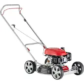 Al-Ko Silver 468 P-A 119836: Grasmaaier met duwstang, 4-takt benzinemotor, 46 cm maaibreedte, mulchmaaier, grasopvang aan de zijkant