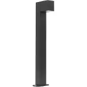 QAZQA Industriële staande buitenlamp zwart 65 cm IP44 - Baleno