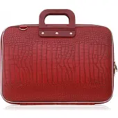 Bombata laptoptas Cocco 43 x 33 cm kunstleer rood 2-delig