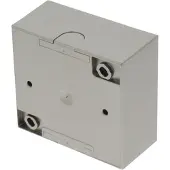Berker K5 Opbouwraam 1-voudig kunststof RVS