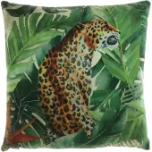 Unique living Kussen fleurie l45b45cm dessin 1