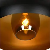 Lucide Plafondlamp Sharan Ø 38cm Zwart