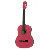 Gomez 001 4/4-model klassieke gitaar roze
