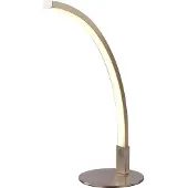 LumenXL Design tafellamp Finn met geïntegreerde LED - chrome