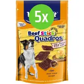Vitakraft Beef Stick Quadros kaas - hondensnack - 70 gram - 5 Verpakkingen
