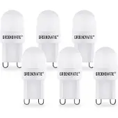 Groenovatie G9 Led Lamp 1w Extra Klein Warm Wit 6-pack