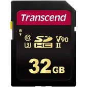 Transcend 32GB SDHC UHS-II Class 3 (U3) Card (R 285 | W 185)