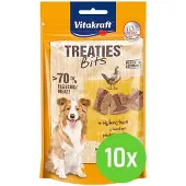 Vitakraft Treaties Bits Bacon Style kip - hondensnack - 120 gram - 10 Verpakkingen