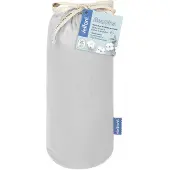 Velfont - Respira - Waterdichte Matrasbeschermer en Hoeslaken 2-in-1 - 90x200cm - Licht Grijs