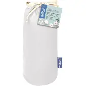 Velfont - Respira - Luxe Waterdichte Matrasbeschermer en Hoeslaken - 2-in-1 - Ademend en Zacht - Organisch katoen - 200x200cm - Wit