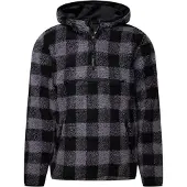 Brandit Fleece jas grijs / donkergrijs / zwart