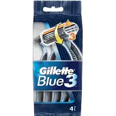 Gillette Blue 3 Wegwerpmesjes - 4 stuks