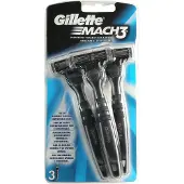 Gillette Mach3 Razors - 3 Stuks