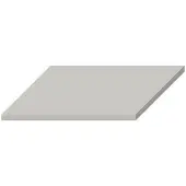Fontana wastafel toppaneel 60x46cm lichtgrijs