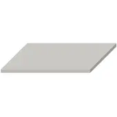 Fontana wastafel toppaneel 80x46cm lichtgrijs