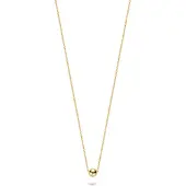 Blush 14 karaats geelgouden collier