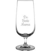 Fusion Gegraveerde bierglas op voet 41cl De Beste Mama