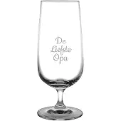 Fusion Gegraveerde bierglas op voet 41cl De Liefste Opa