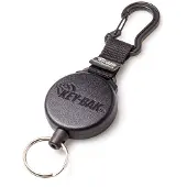 Key-Bak 28" Securit Retractor 488B-XDX kevlar cord, Carabiner