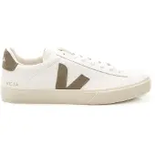 Veja Sneakers laag 'Campo' kaki / wit
