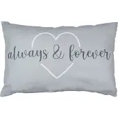 Mars & More hartje kussen always&forever 40x60cm*