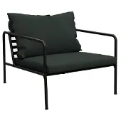 Houe Loungestoel Avon Chair Frame Black Cushion Alpine